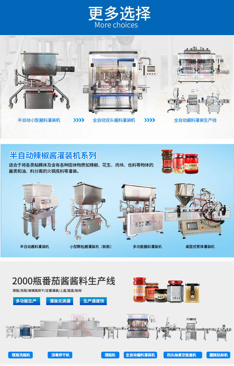 全自動辣椒醬灌裝機